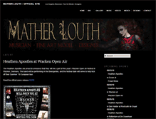 Tablet Screenshot of matherlouth.com